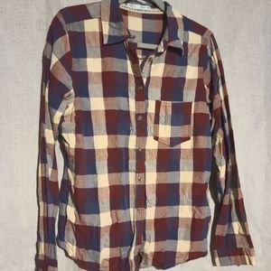 Maurices Plaid Button Down